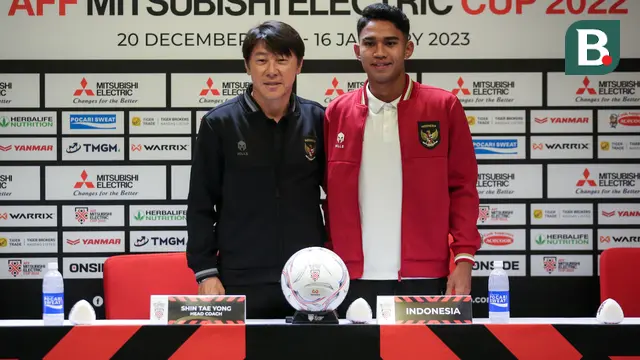 Konferensi Pers Jelang Duel Sengit Semifinal Piala AFF 2022 antara Timnas Indonesia dan Vietnam